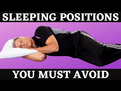 2 Sleeping Positions You Must Avoid.