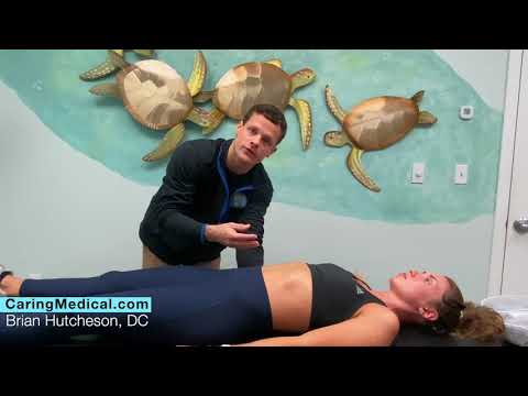 Abdominal bracing exercise for rehabilitation of injuries and improved core strength -Dr. Hutcheson