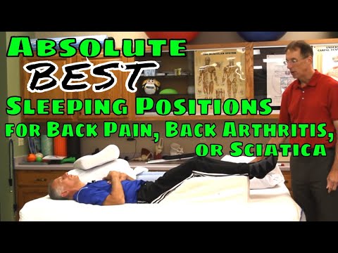 Absolute Best Sleeping Positions for Back Pain, Back Arthritis, or Sciatica