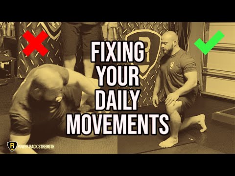 Back Pain: Daily Movement Patterns (also McGill big 3 side bridge & curl up)