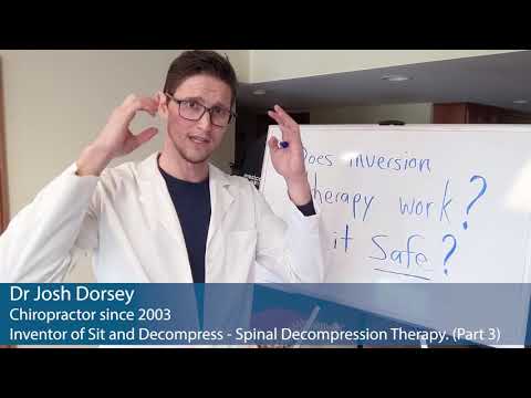 Does Inversion Table Therapy Work? (Part 3) How Safe Is Hanging Upside Down?