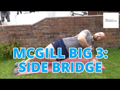 How to do a Side Bridge (Stuart McGill Big 3)