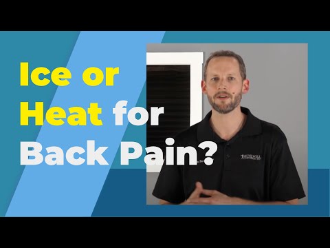 Ice Or Heat For Back Pain Relief & Injury?