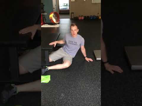 McGill Crunch Variation with Heel Lifts