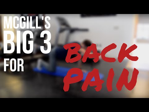 McGill's Big 3 for Back Pain | Charlotte Chiropractor