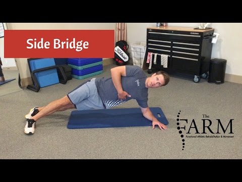 Side Bridge – Stu McGill's Big Three