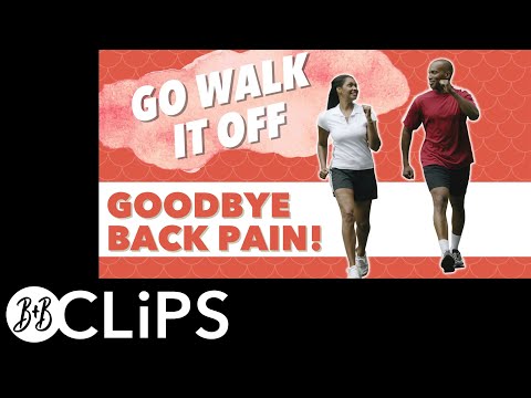 Stop Low Back Pain With Dr. Stuart McGill’s “Walking Program” (B&B Clips)