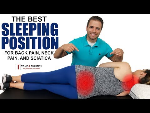 The best sleeping position for back pain, neck pain, and sciatica – Tips from a physical therapist