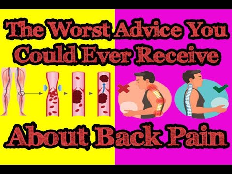 The Worst Advice You Could Ever Receive About Back Pain | Hanging inversions relieve back pain