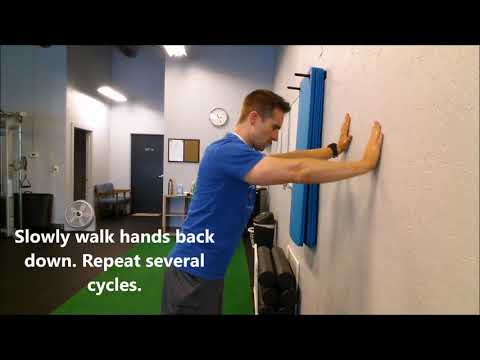 Wall-walk Your Back Pain Away